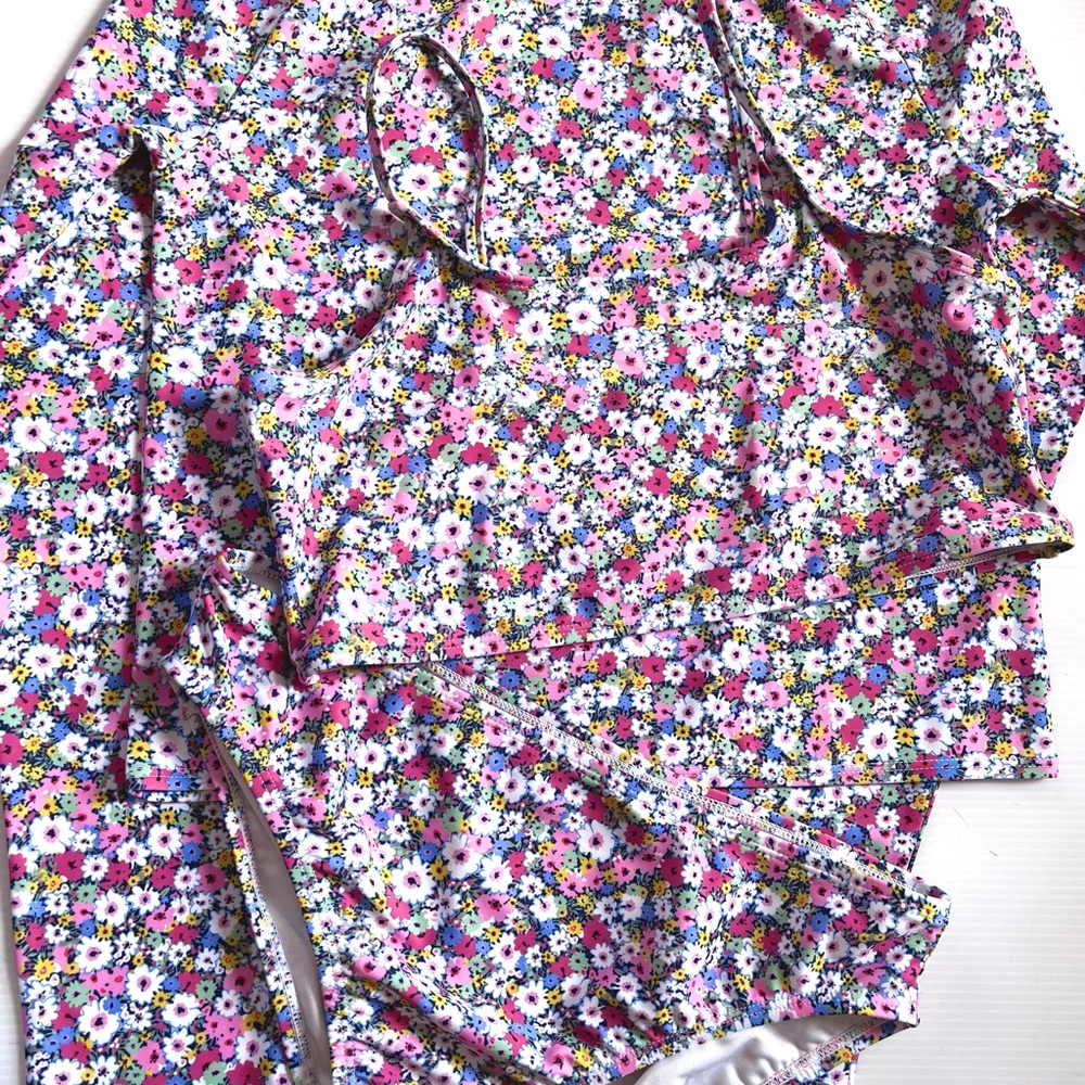 Floral Print Activewear Set